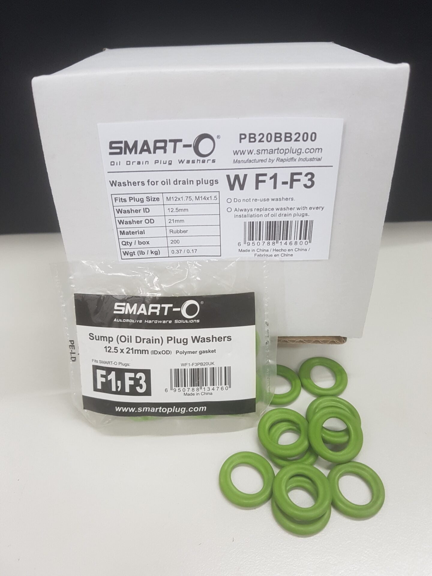 W F1 – F3 SMART-O Washer Packs