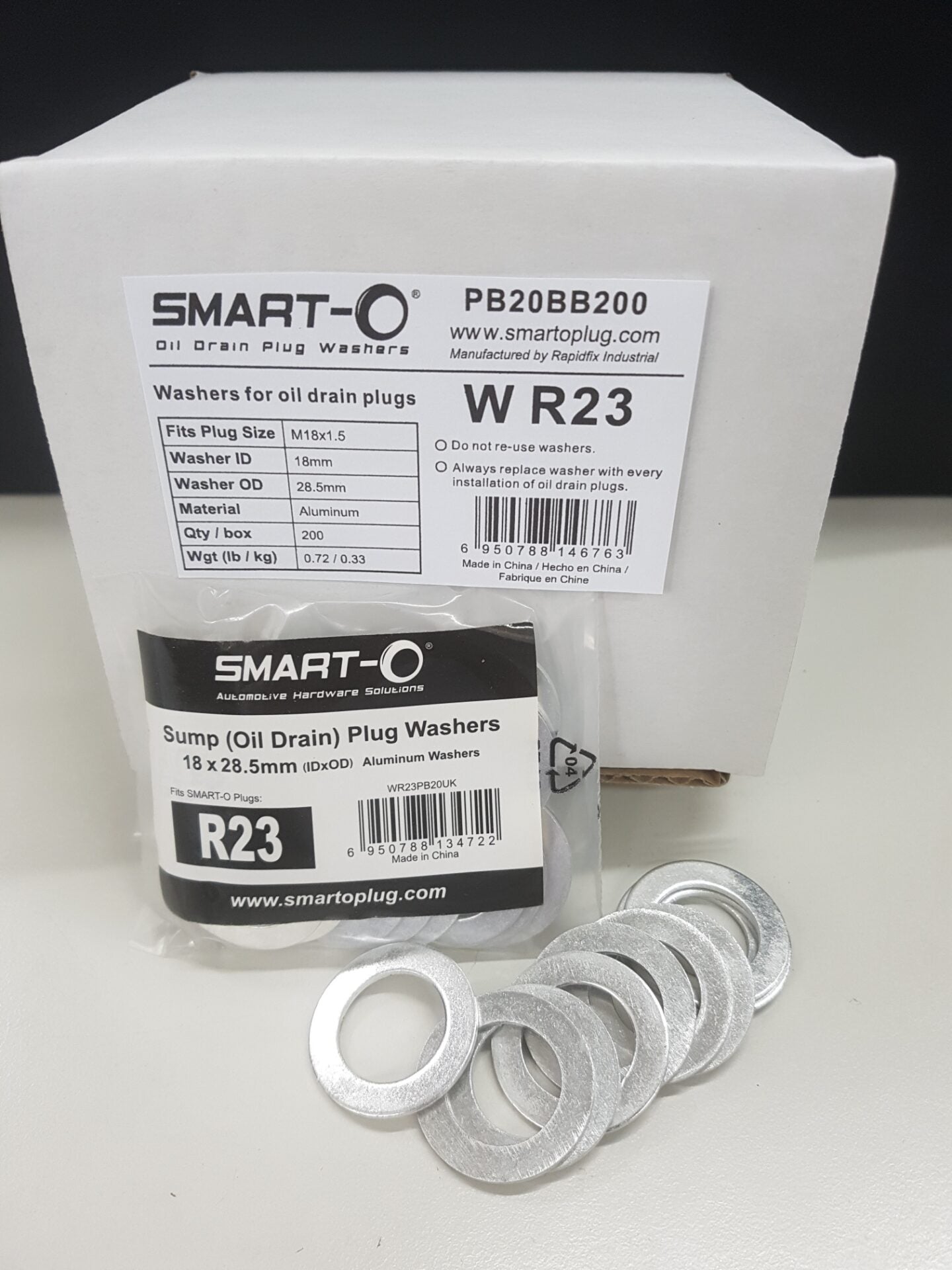 W R23, SMART-O Washer Packs