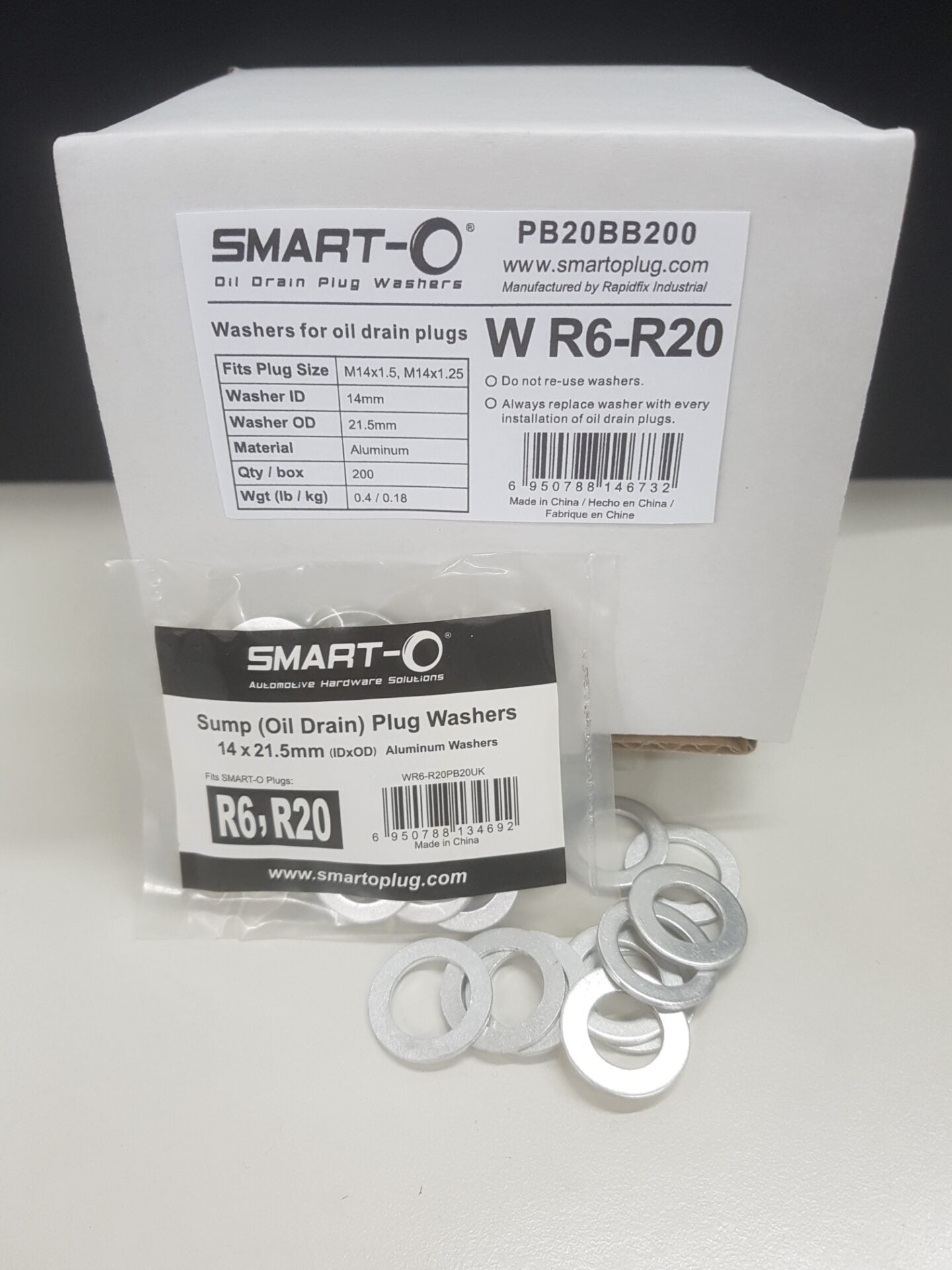 W R6 – R20 SMART-O Washer Packs