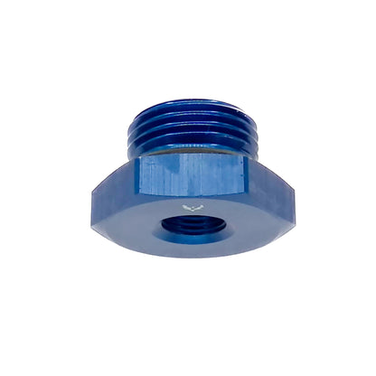 Straight Thread O-Ring Plug -08 with 1/8 Port