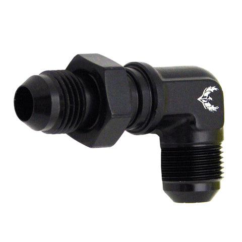 90° Bulkhead Flare Union -10