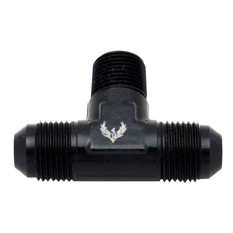 Flare to Pipe TEE on Branch  -16 | 3/4 NPT