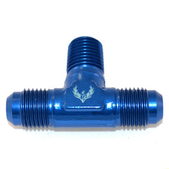 Flare to Pipe TEE on Branch  -03 | 1/8 NPT