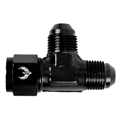 AN Flare TEE to Female Swivel On Run -10