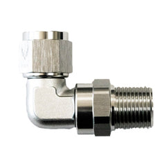 Female Swivel to NPT -04 | 1/4 | 90°