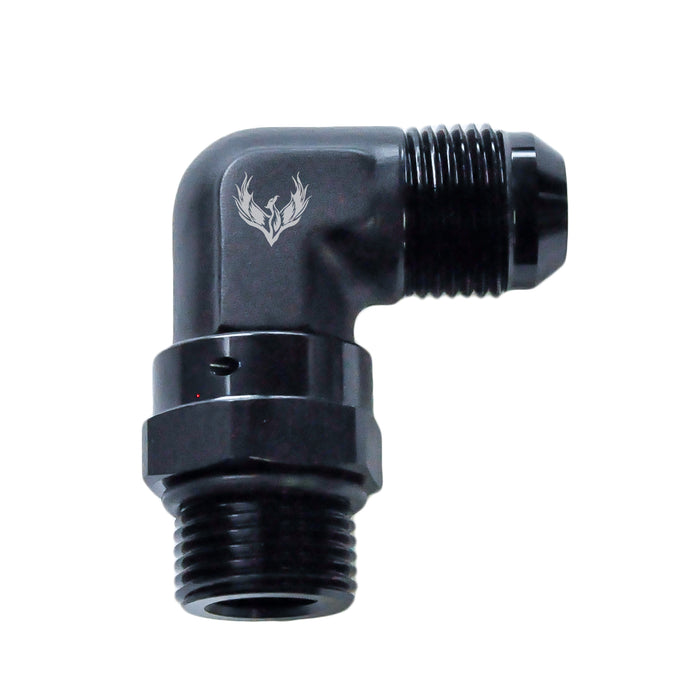 Swivel AN Male to Male ORB 90° | -08 ORB | -06 AN