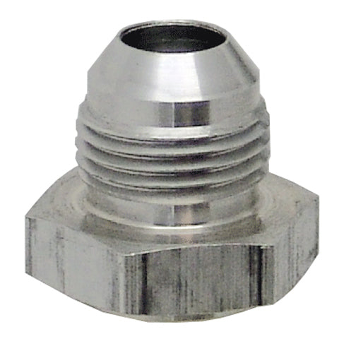 Weld Bung Male Hex Base -04 | 7/16 x 20 Stainless