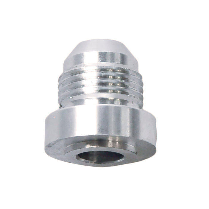 Weld Bung Male Round Base -06 | 9/16 x 18 Stainless