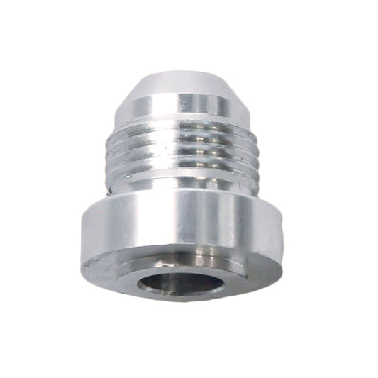 Weld Bung Male Round Base -06 | 9/16 x 18 Steel