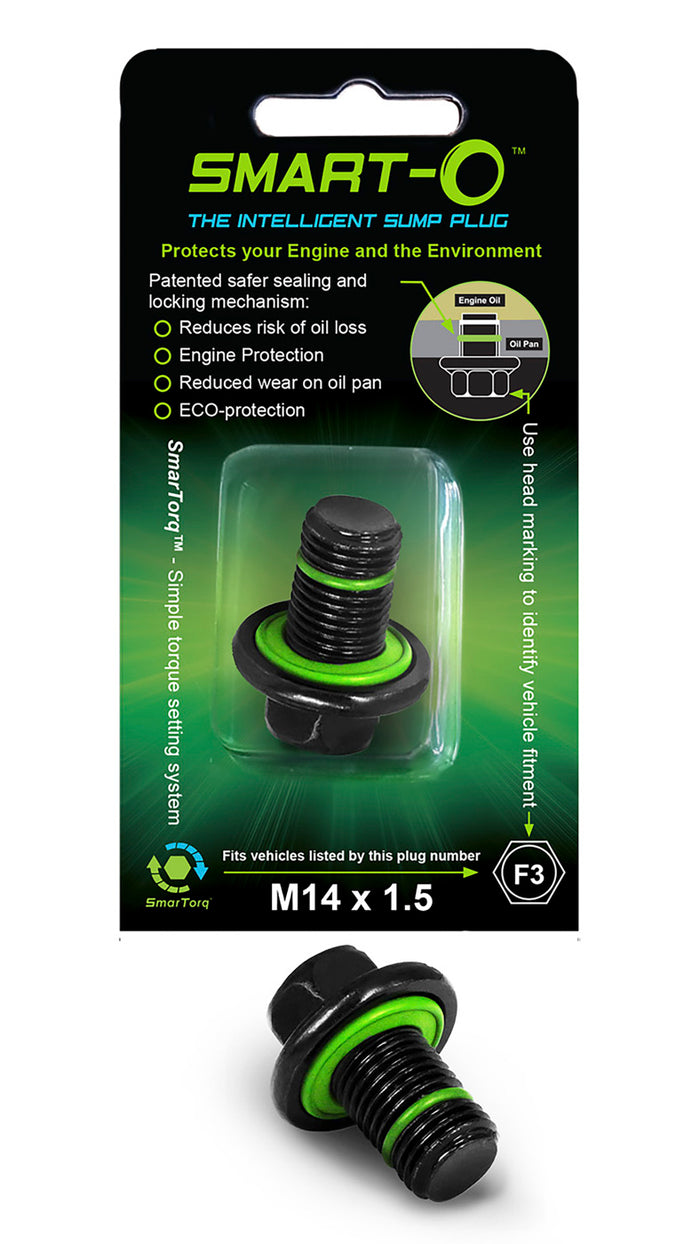 F3 - SMART-O Oil Drain Plug (Sump Plug)