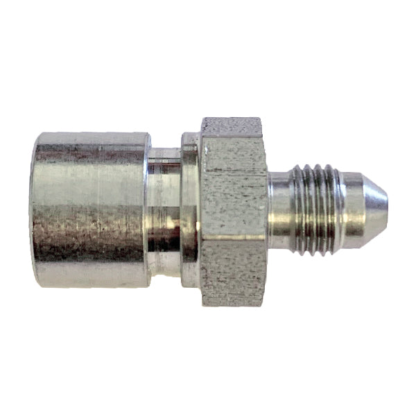 AN Male to NPT Female Straight -03 | 1/8 Stainless