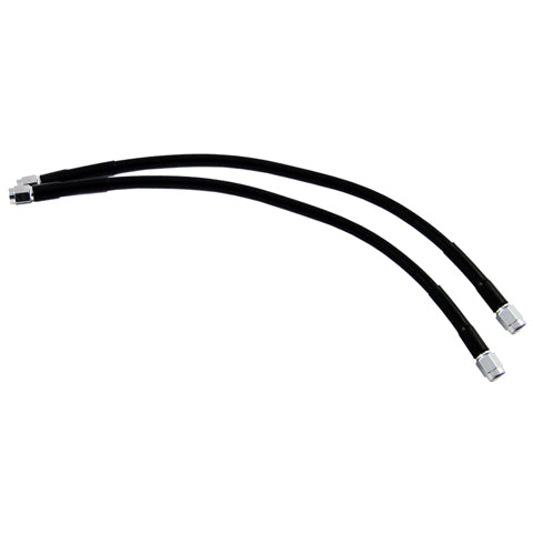Brake Line SS Black Coated 16"