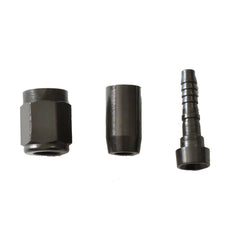 Crimp PTFE Hose End Straight -04