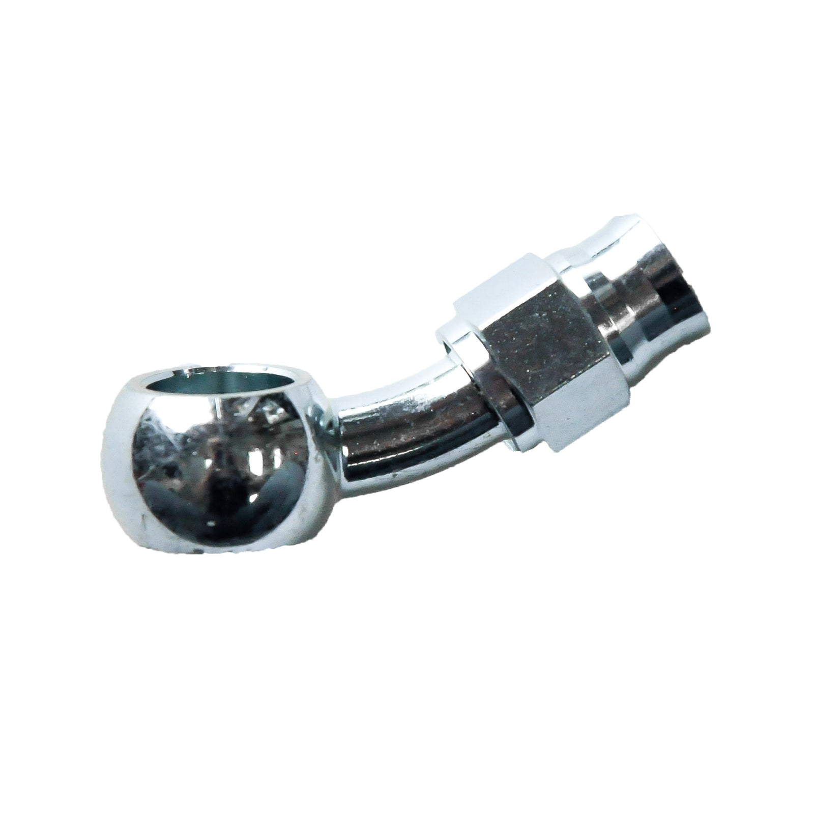 Reusable Banjo Hose End -03 x 10MM x 30° Stainless