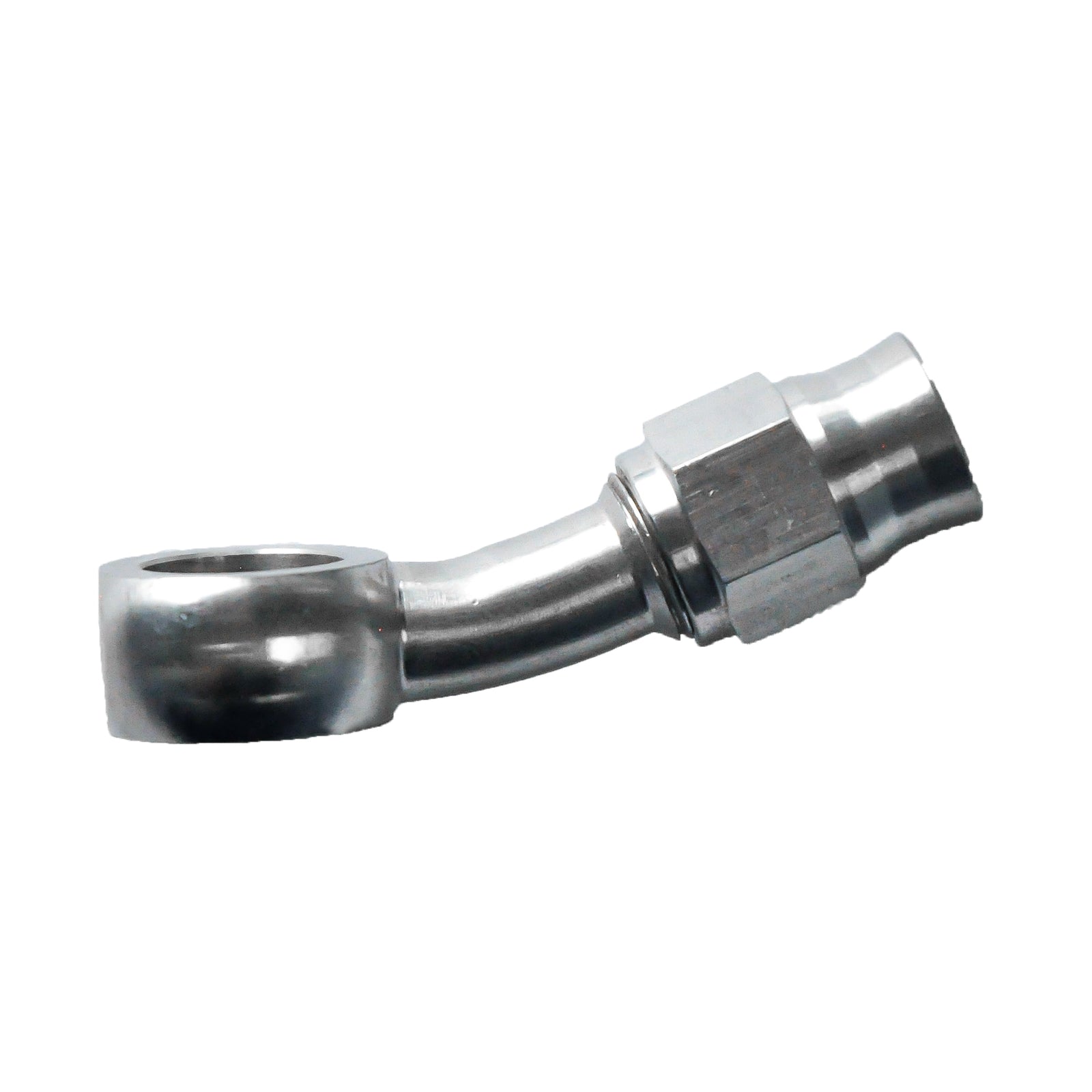 Reusable Banjo Hose End -03 x 7/16 x 20° Stainless