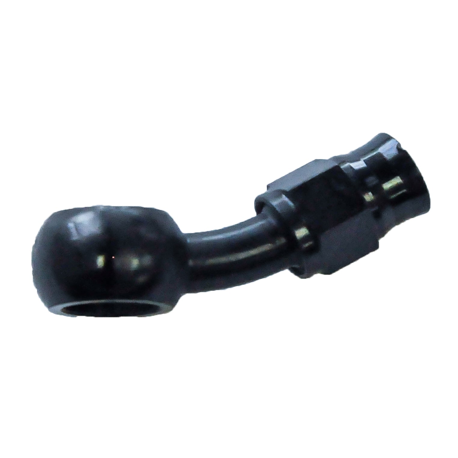 Reusable Banjo Hose End -03 x 10MM x 20° Steel Black