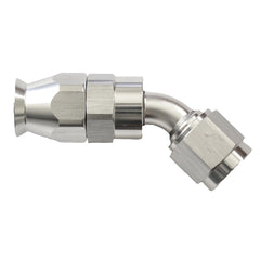 Reusable PTFE Hose End -06 x 45°