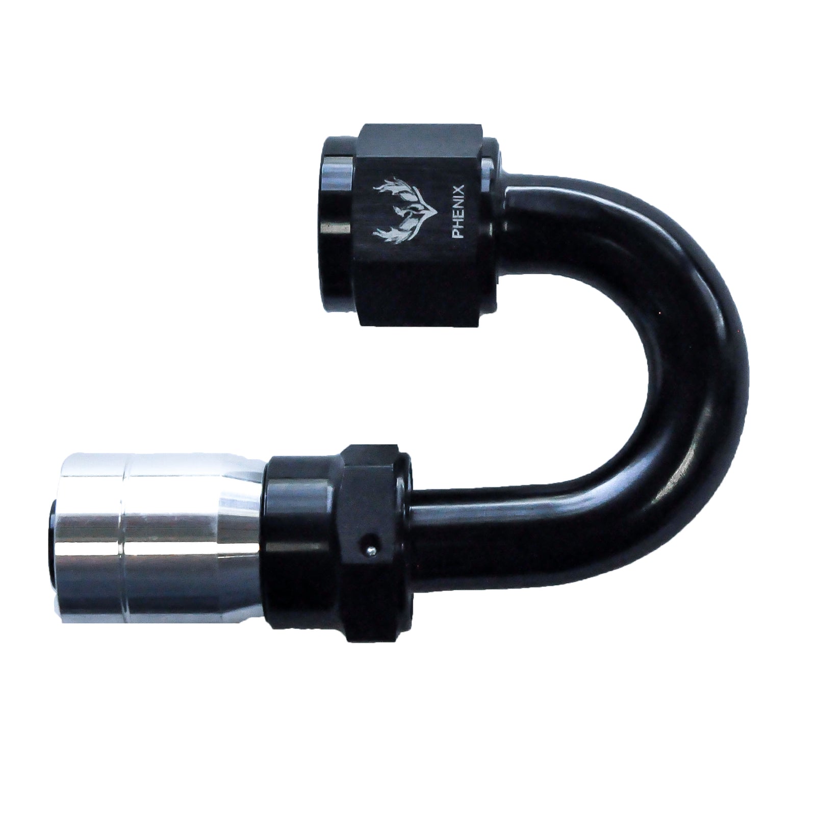 Crimped Hose End -08 x 180°
