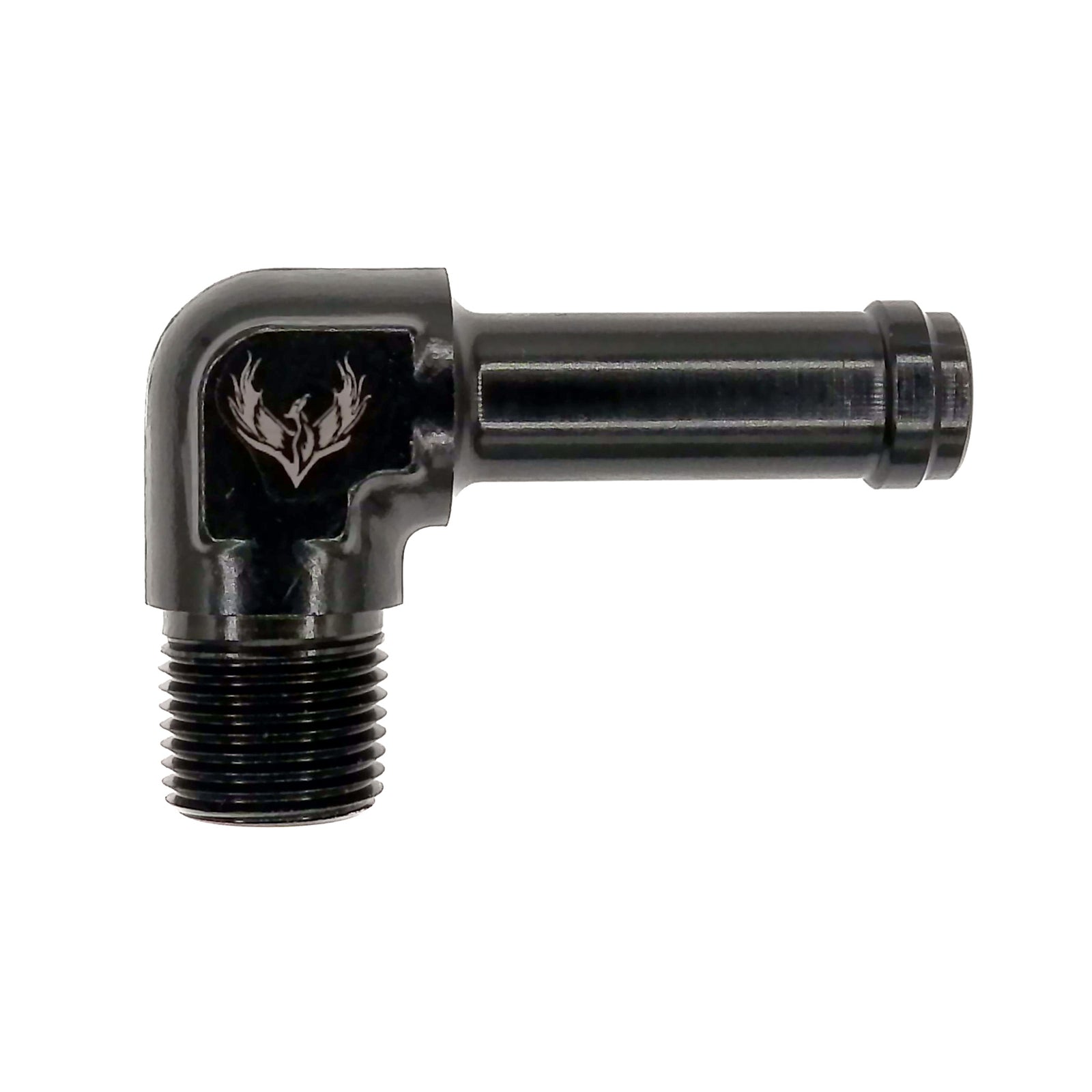 Male 3/8 NPT | 1/2 Barb | 90°