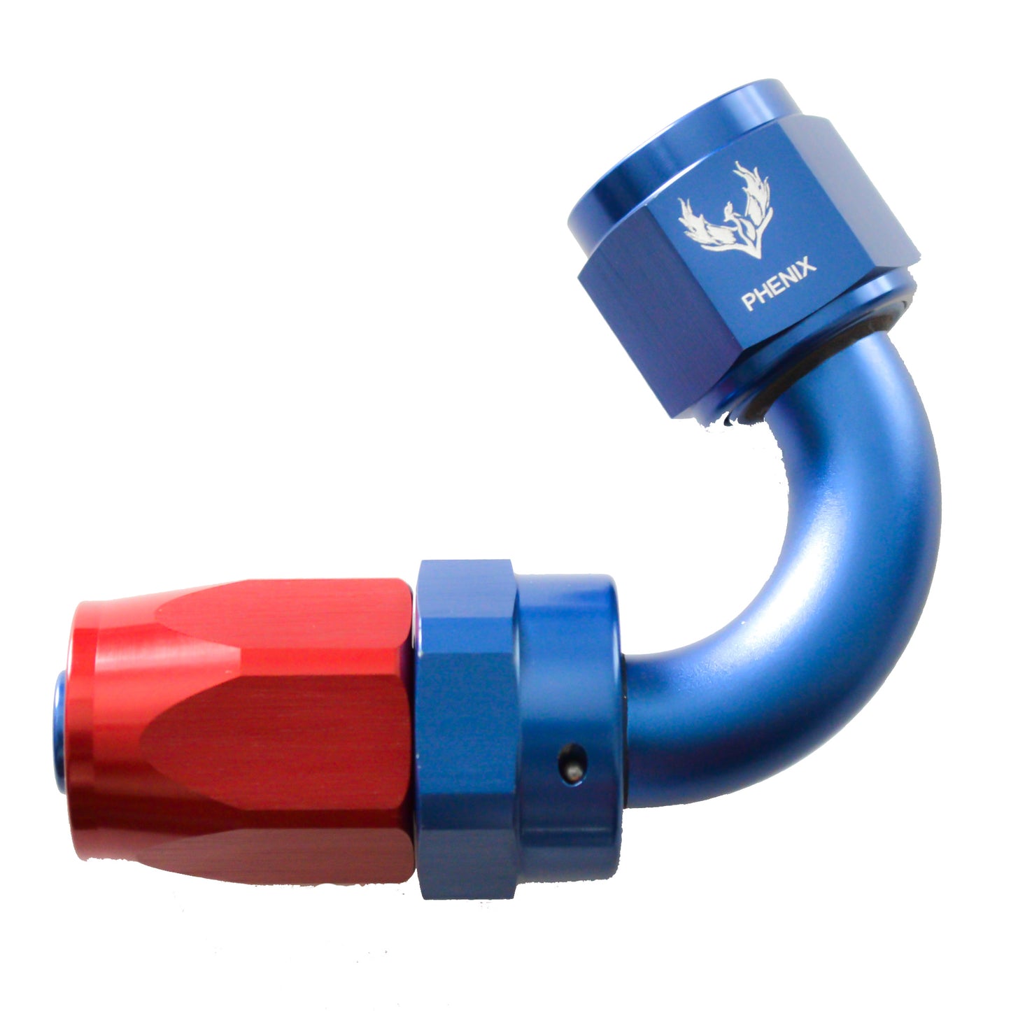 Compression Swivel Hose End -04 x 120°