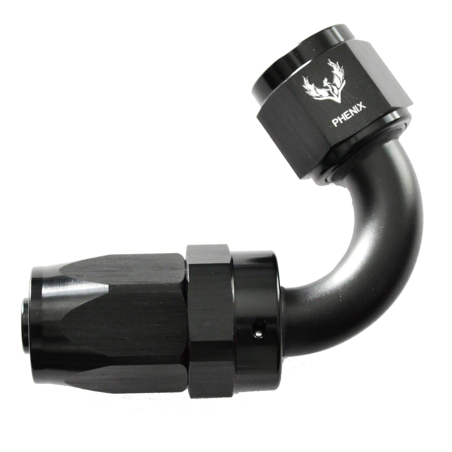 Compression Swivel Hose End -04 x 120°
