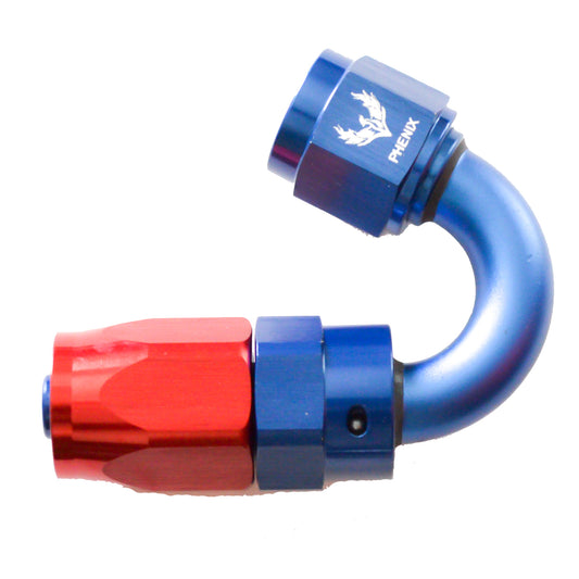 Compression Swivel Hose End -06 x 150°