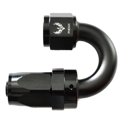 Compression Swivel Hose End -10 x 180°