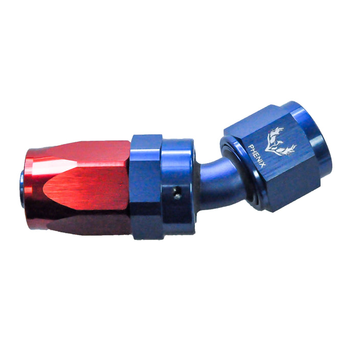 Compression Swivel Hose End -10 x 30°