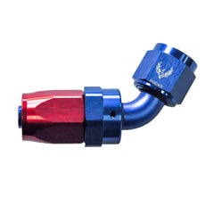 Compression Swivel Hose End -08 x 60°