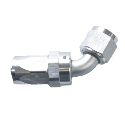 Compression Swivel Hose End -06 x 60°