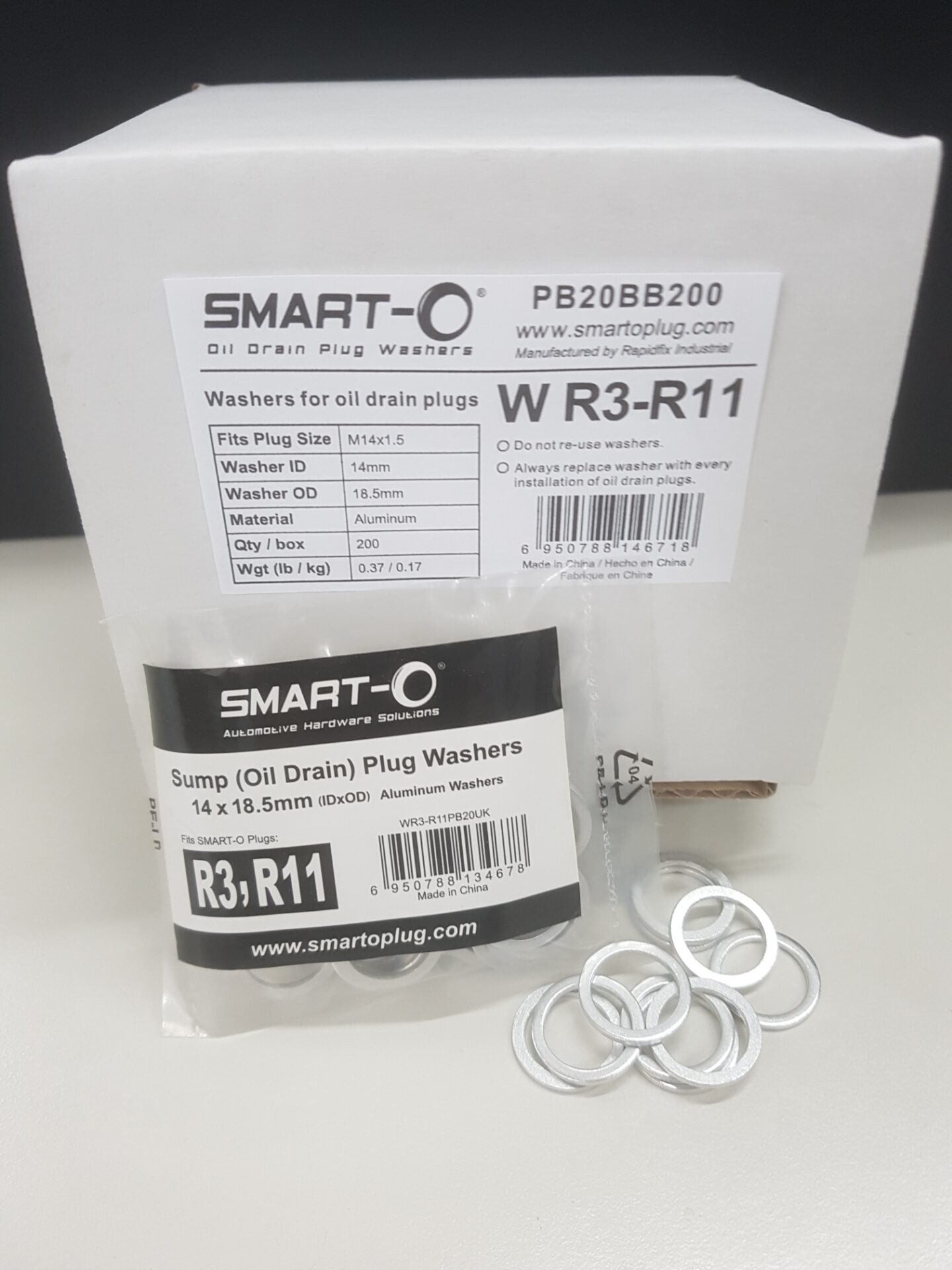 W R3 – R11 SMART-O Washer Packs