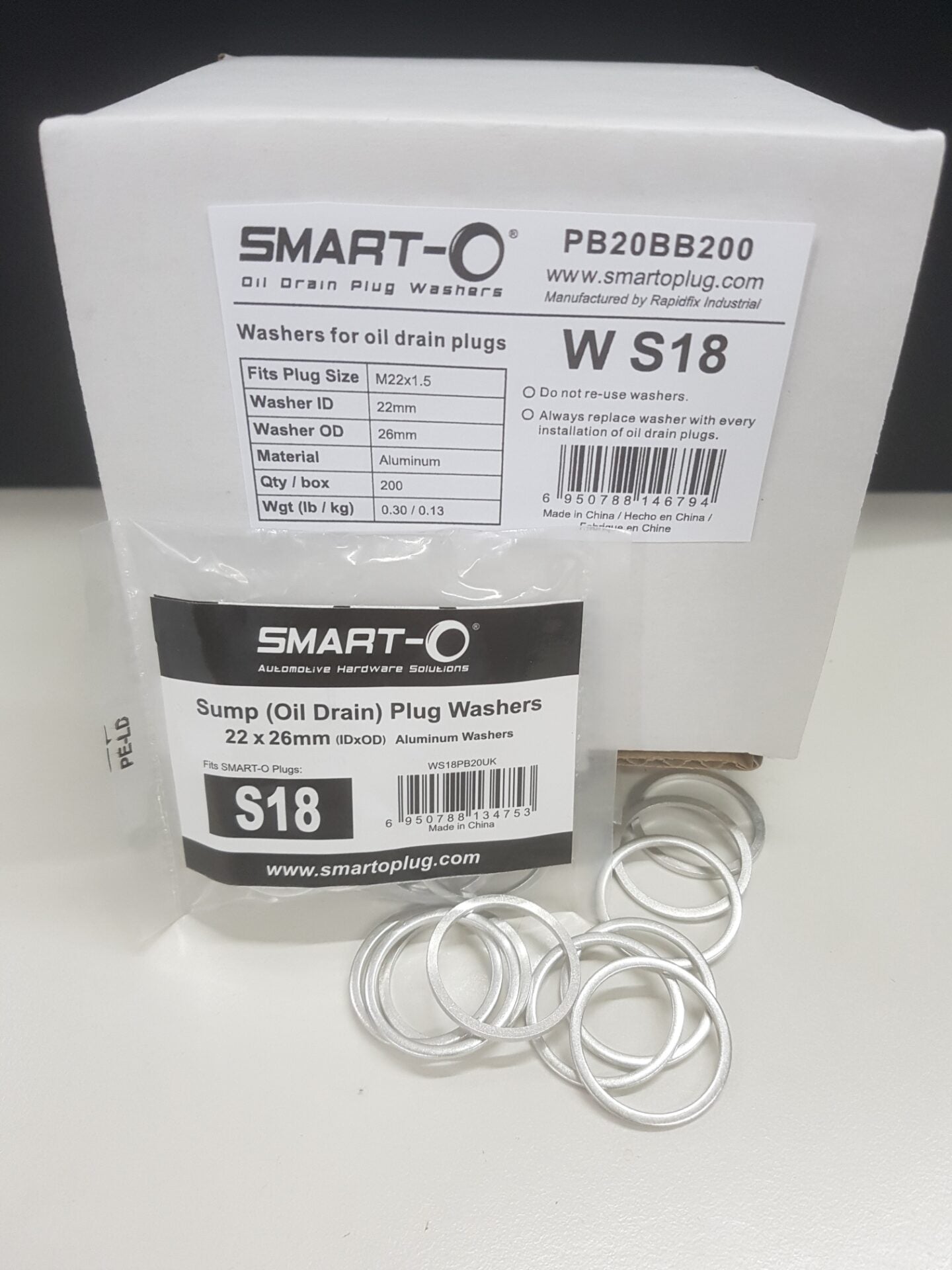 W S18 SMART-O Washer Packs