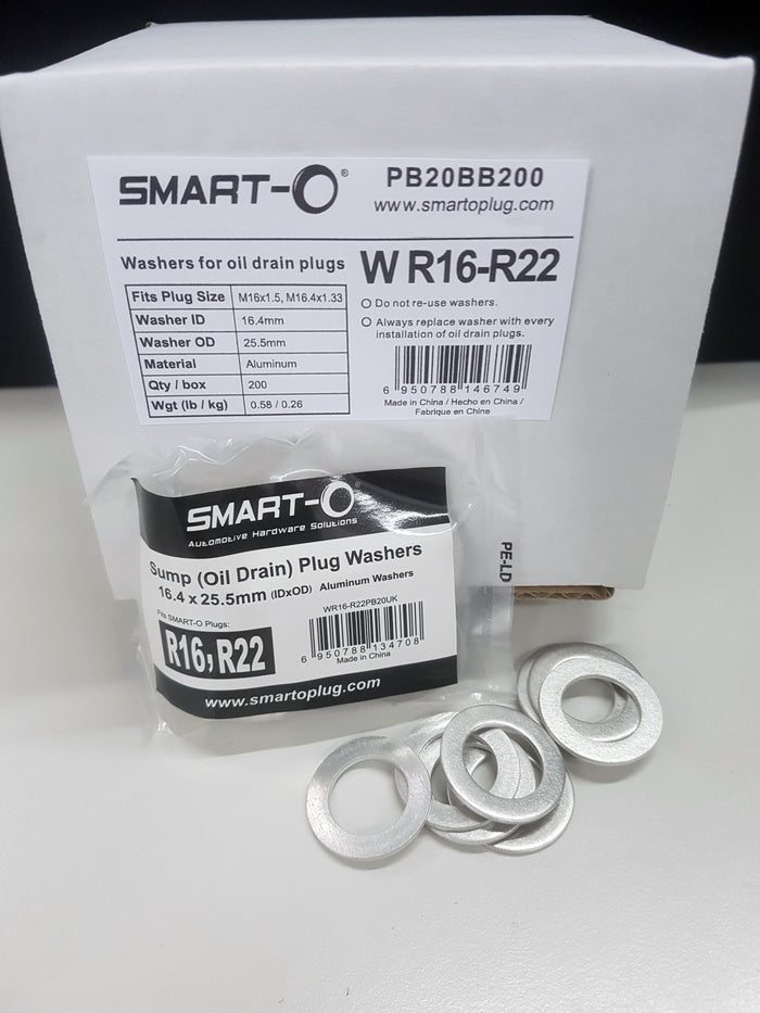 W R16 – R22 SMART-O Washer Packs