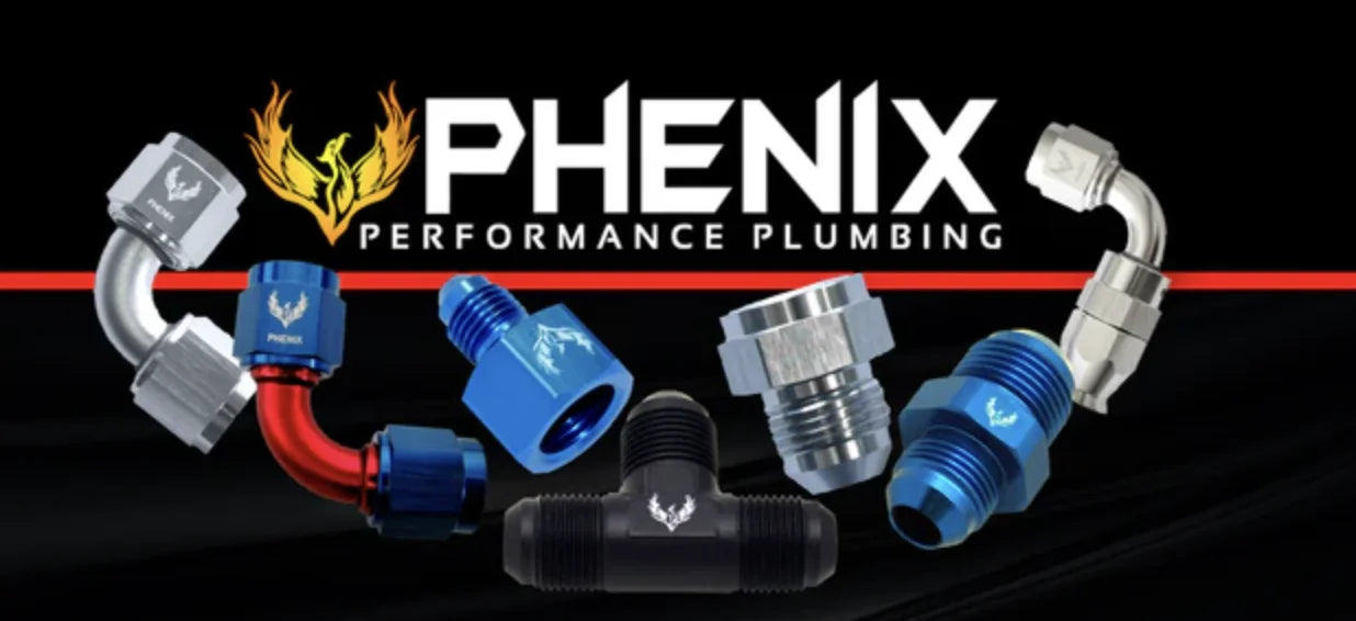 Phenix Performance Plumbing components in a workshop environment