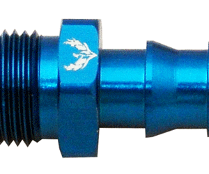 Push-On to Flare Hose End Straight
