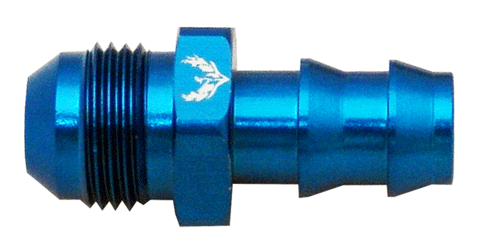 Push-On to Flare Hose End Straight